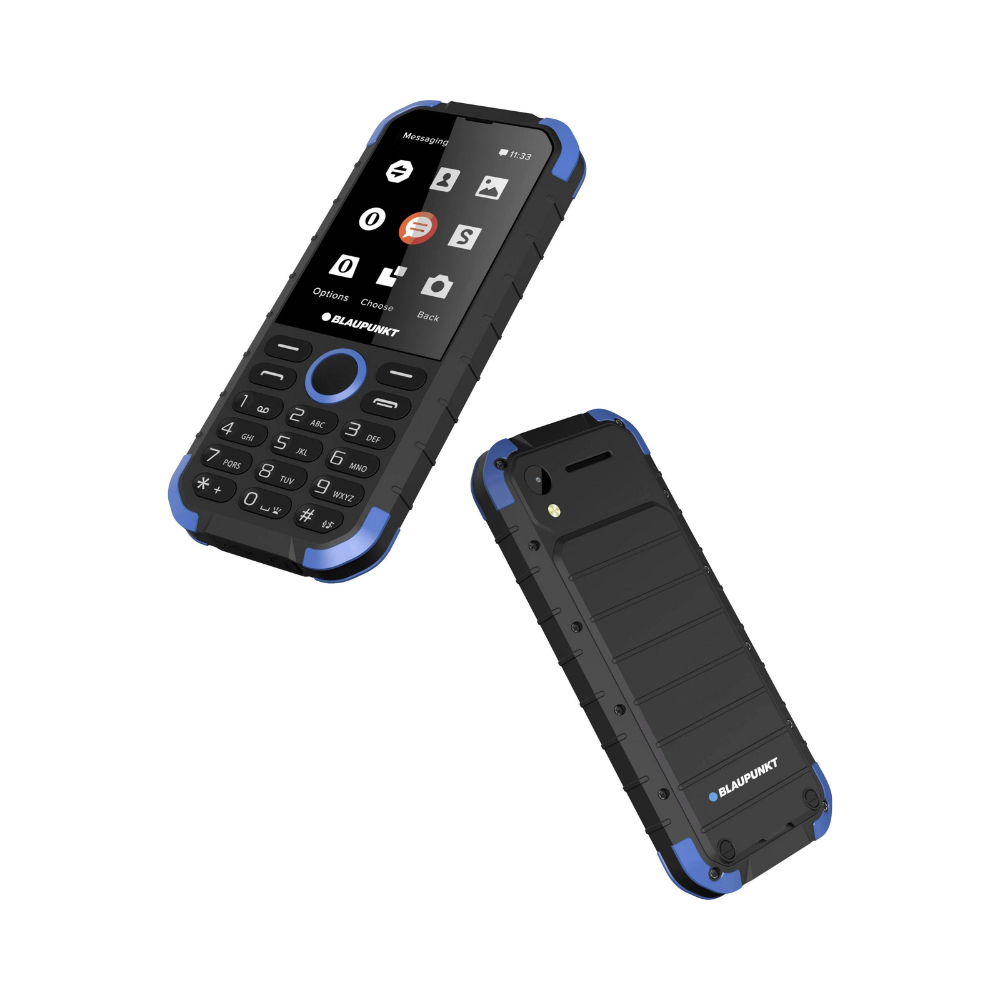 Blaupunkt Sand II 7.11 cm (2.8") Black-Blue Sand, Bar, Dual SIM, 7.11 cm (2.8")