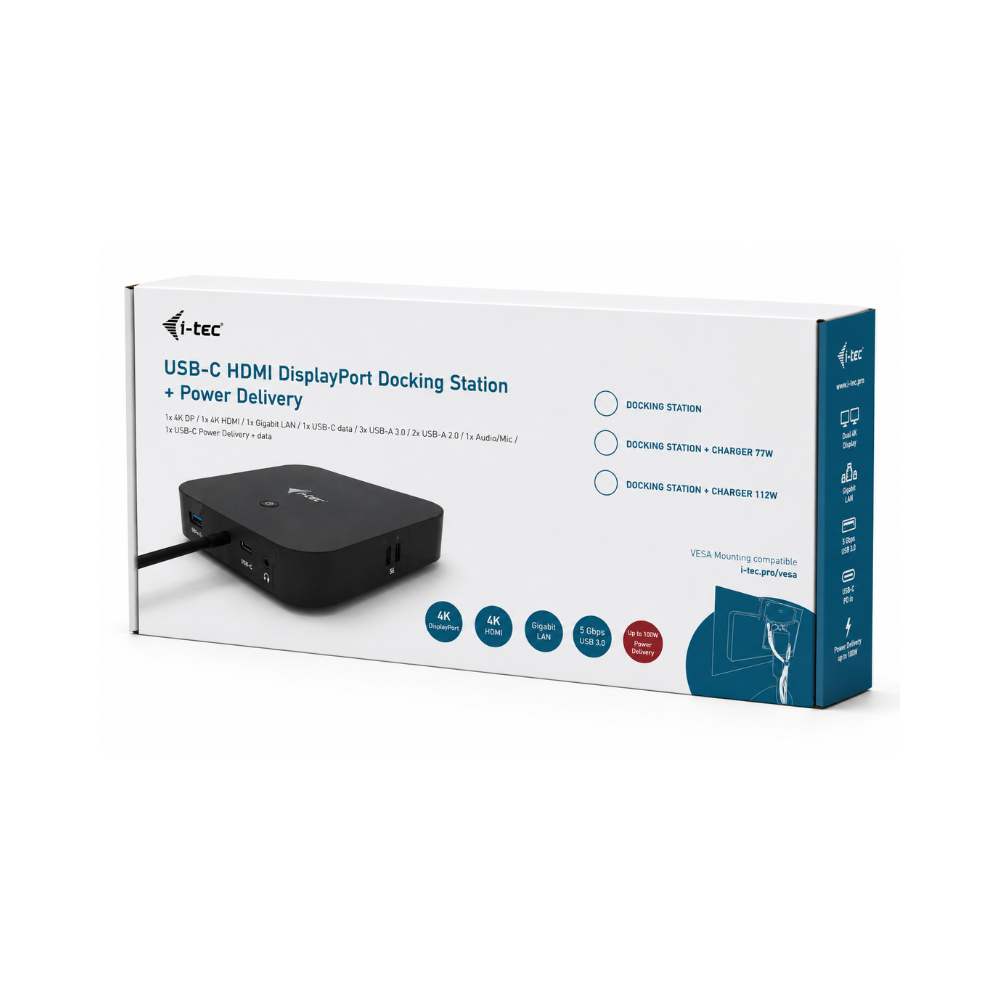 i-Tec C31 HDMI/DisplayPort Dock with PD