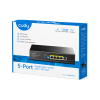 Cudy 5-Port Gigabit Ethernet Switch with PoE