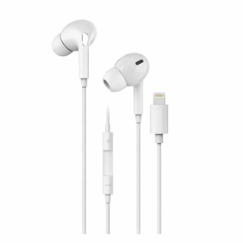 Devia Wired Earphone for iPhone White