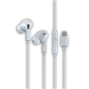Devia Wired Earphone for iPhone White