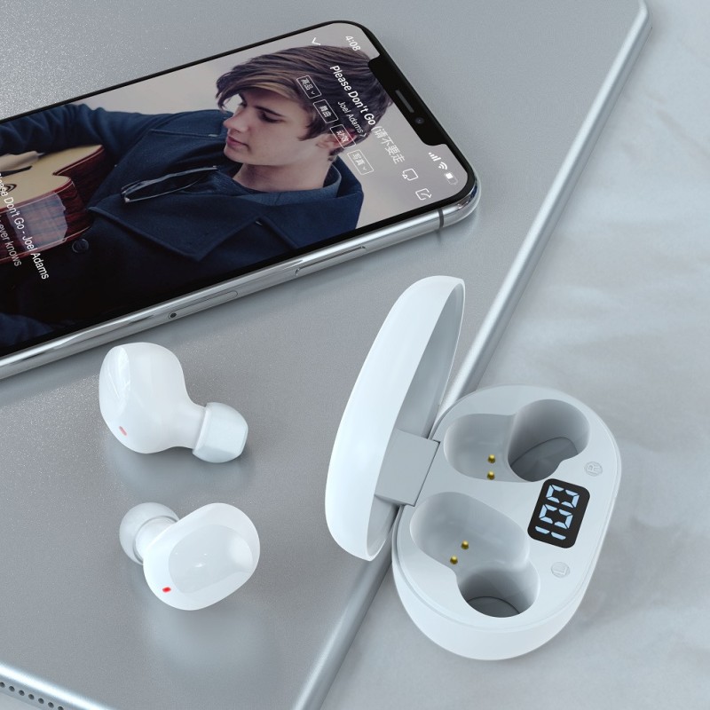 Devia Joy A6 Wireless Earphone White
