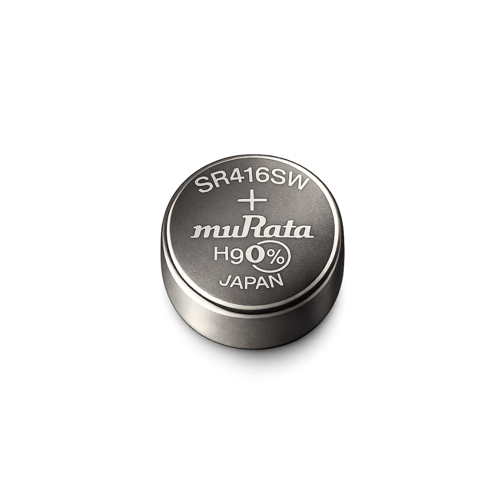 Murata 337 / SR416SW Silver Oxide Button Cell Battery