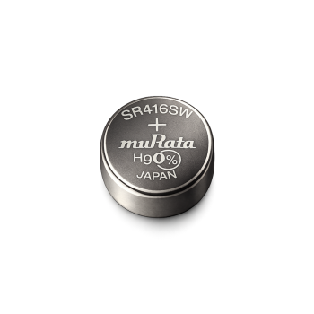 Murata 337 / SR416SW Silver Oxide Button Cell Battery