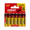 Eveready Gold AAA Alkaline Batteries 6-Pack