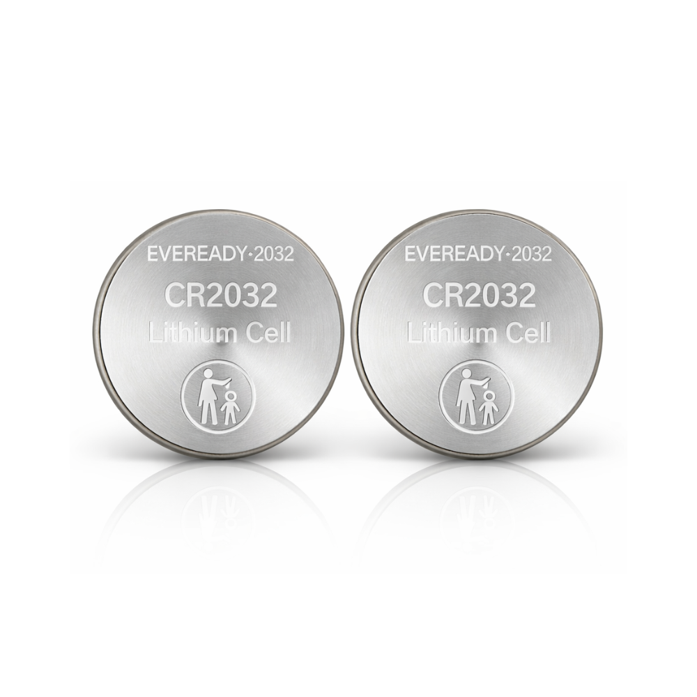 Eveready Lithium CR2032 Button Cell Batteries 2-Pack