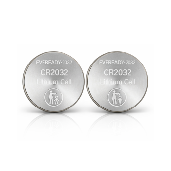 Eveready Lithium CR2032 Button Cell Batteries 2-Pack
