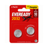 Eveready Lithium CR2032 Button Cell Batteries 2-Pack