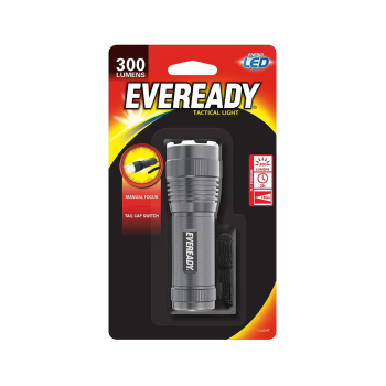 Eveready TAC300 Tactical Handheld Flashlight 300 Lumens