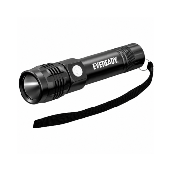Eveready Rechargeable Metal Handheld Flashlight 300 Lumens
