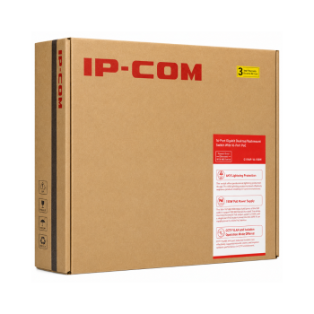 IP-COM 16-Port Desktop Switch with 16-Port PoE (150W)