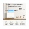 Mercusys Halo H27BE 3600Mbps Wi-Fi 7 Router 3-Pack