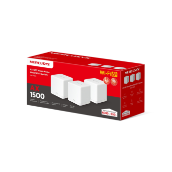 Mercusys Halo H60X AX1500 Wi-Fi 6 Mesh System 3-Pack