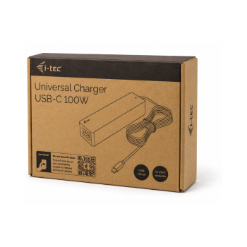 i-Tec 100W USB-C Charger UK PLUG