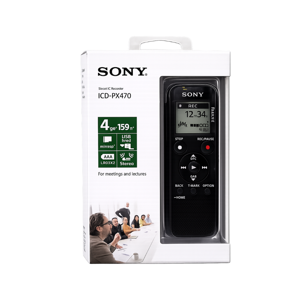 Sony ICD-PX470 4GB Voice Recorder with USB