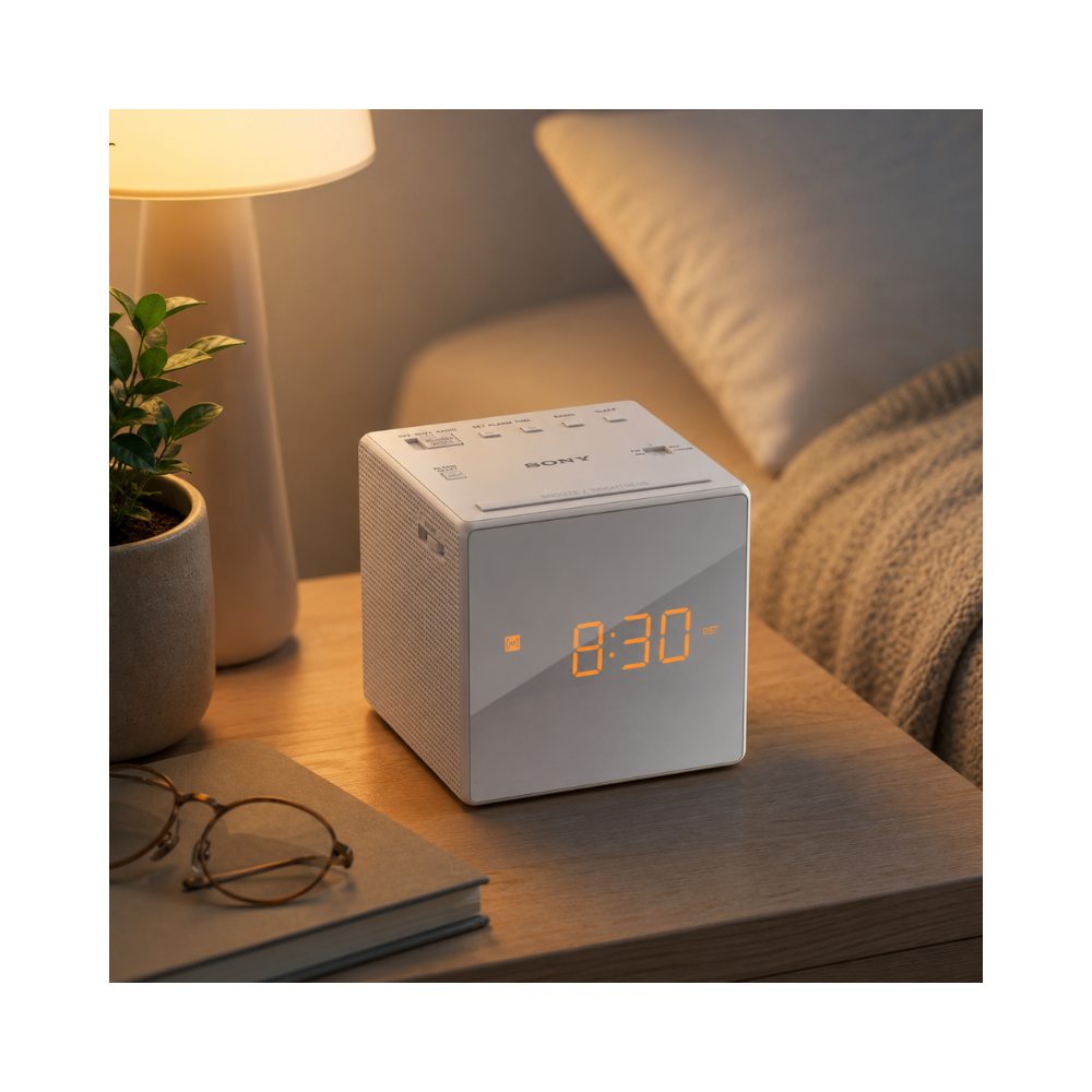 Sony ICF-C1 Clock Radio White