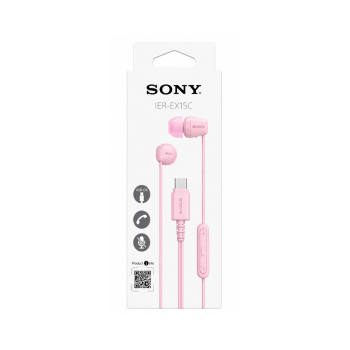 Sony EX15 In-Ear Handsfree Headphones Pink