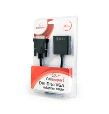 DVI-D to VGA adapter cableblackblister