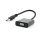 USB3 to VGA video adapterblackblister