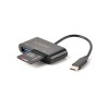 Gembird Compact USB Type-C Combo Card Reader HUB