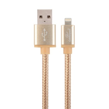 Cablexpert 8-Pin (Lightning compatible) Cable 1.8m Gold (Blister)