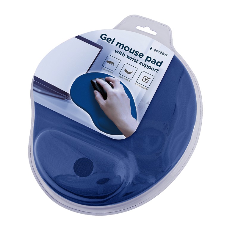 Gembird Gel Mouse Pad Blue