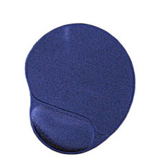 Gel mouse pad with wrist supportblue
