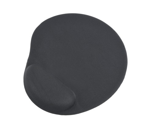 Gel mouse pad with wrist supportblack