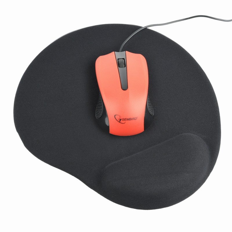 Gembird Gel Mouse Pad Black