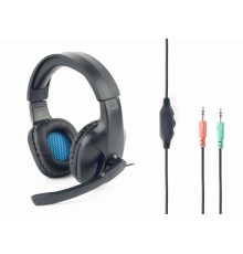 Gaming headset with volume controlmatte black
