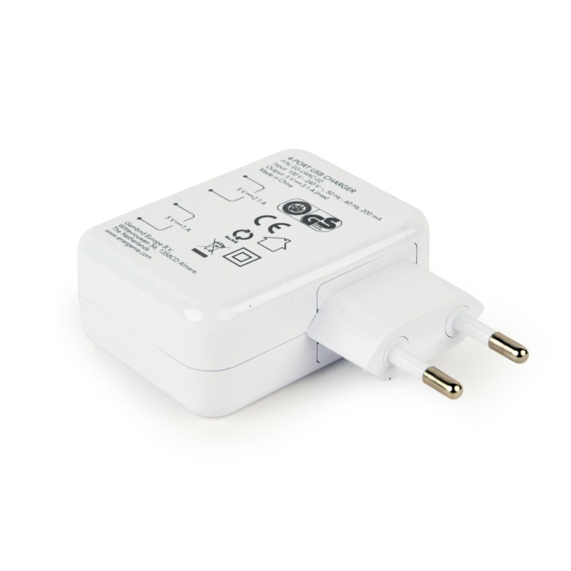 Energenie Universal 3.1A Dual USB Charger White