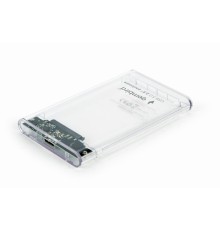 USB 3.0 2.5'' enclosurefor 9.5 mm drivetransparent plastic