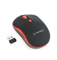 Wireless optical mouseblack/red