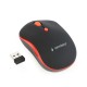 Wireless optical mouseblack/red