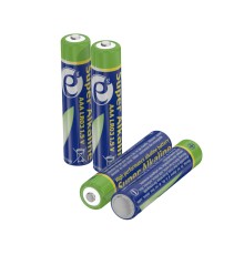 ENERGENIE ALKALINE AAA BATTERIES, 4-PACK