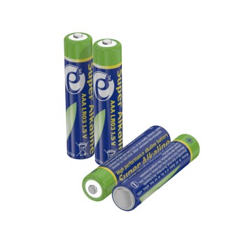 Energenie Alkaline AAA Batteries 4pcs