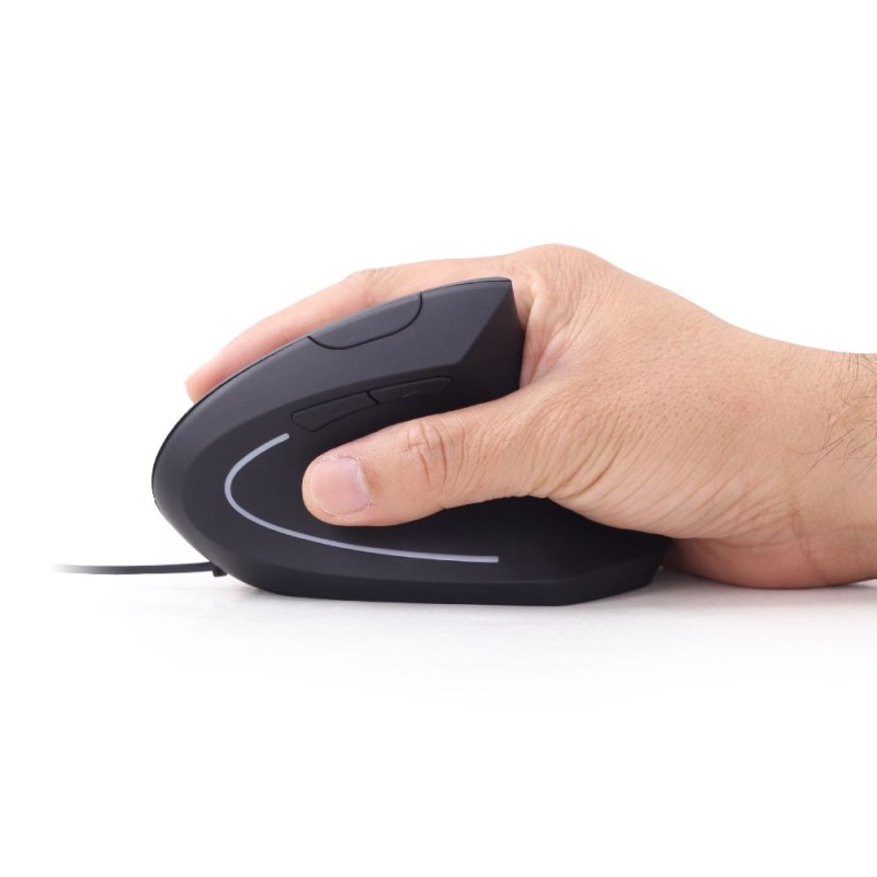Gembird Ergonomic 6-Button Mouse Black