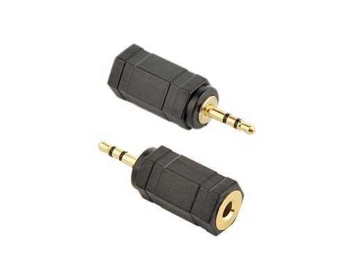 3.5 mm female to 2.5 mm male audio adapter