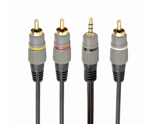 3.5 mm 4-pin to RCA audio-video cable1.5 m