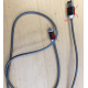 Premium spiral metal Micro-USB charging and data cable1 mmetallic-grey