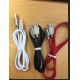 Premium rubber Micro-USB charging and data cable1 mwhite