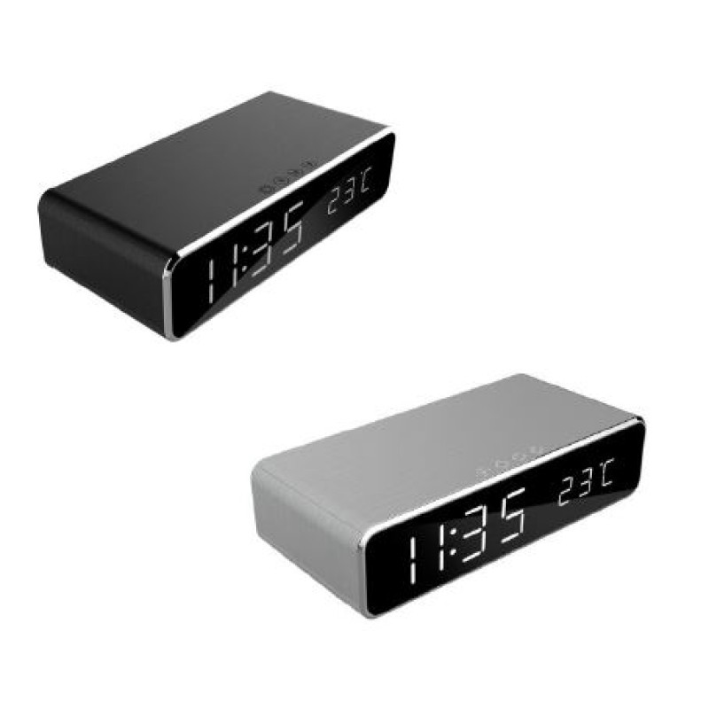 Gembird Digital Alarm Clock Black