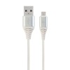 Cablexpert Cotton Braided Micro-USB Cable 2m