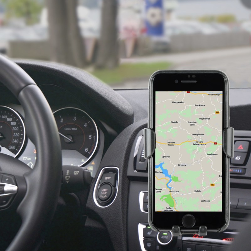 Energenie Car Phone Holder with Wireless Charger