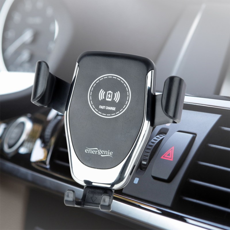 Energenie Car Phone Holder with Wireless Charger
