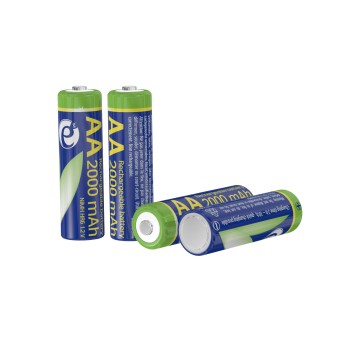 Energenie Ni-MH Rechargeable AA Batteries 2000mAh (4pcs)