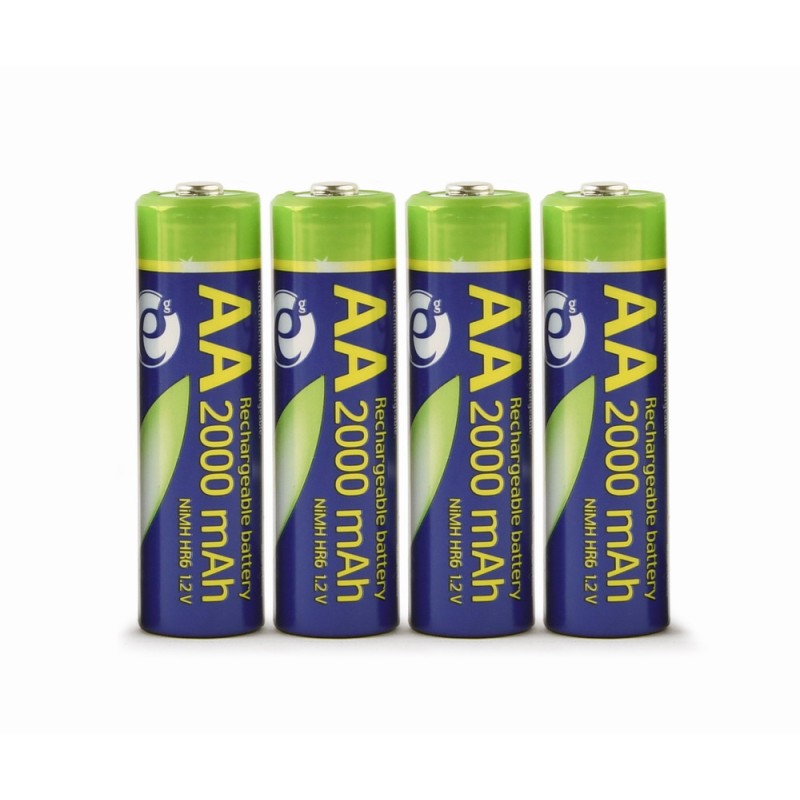 Energenie Ni-MH Rechargeable AA Batteries 2000mAh (4pcs)