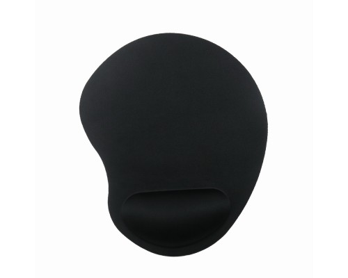 Mouse pad with soft wrist supportblack