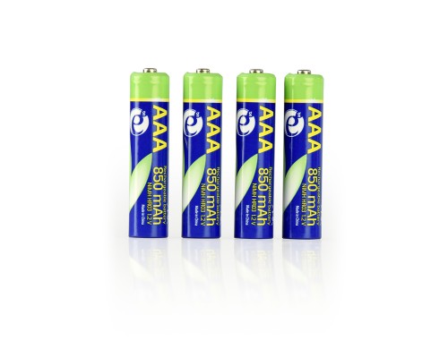 Rechargeable AAA instant batteries (ready-to-use)850mAh4pcs blister pack