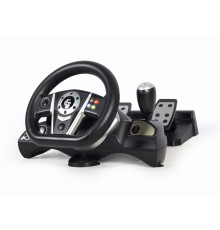 Vibration racing wheel with pedals (PC/PS3/PS4/SWITCH)